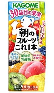 KAGOME Morning Fruits Kore Ippon 200ml