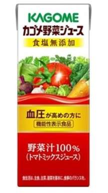 カゴメ　野菜ジュース食塩無添加