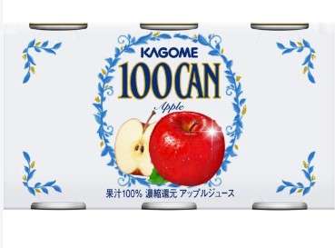 カゴメ　１００ＣＡＮアップル６缶