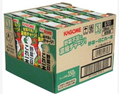 カゴメ　野菜一日これ一本