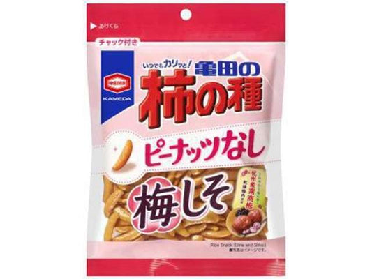 亀田 柿の種ピーナッツなし梅しそ