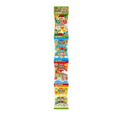 Calbee Vegetaberu Light Salad Flavor Mini 4-Pack 40g (10g × 4 packs)