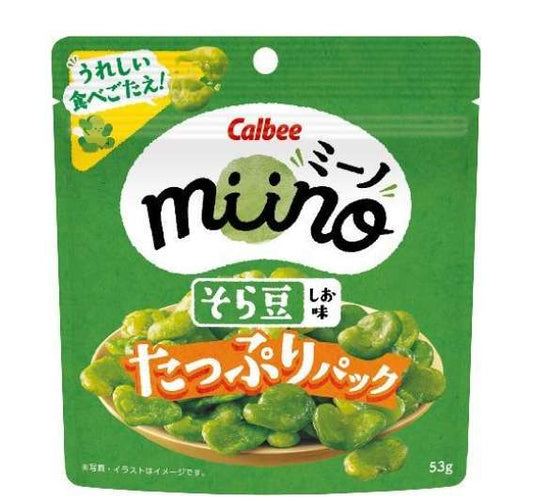 カルビー ミーノそら豆塩たっぷり