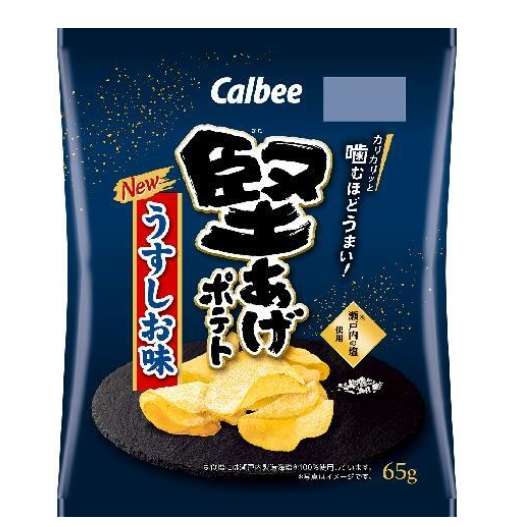 Calbee Kataage Potato Lightly Salted 65g