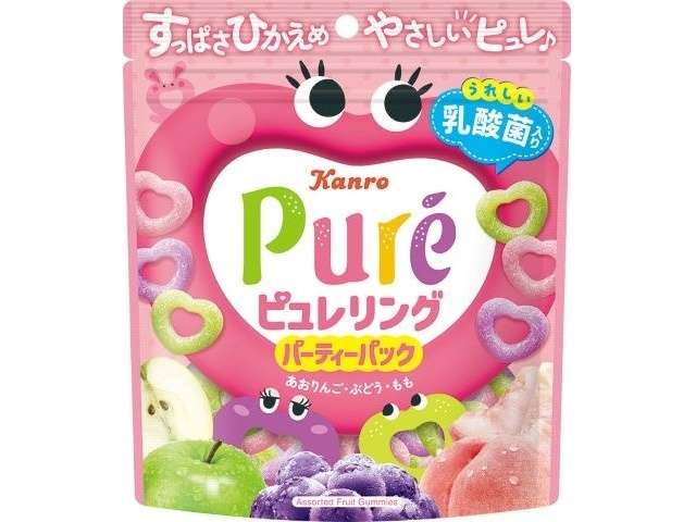 Kanro Puré Ring Gummies Party Pack 156g