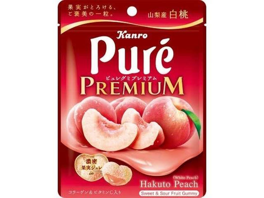 カンロ ピュレグミＰ山梨産白桃