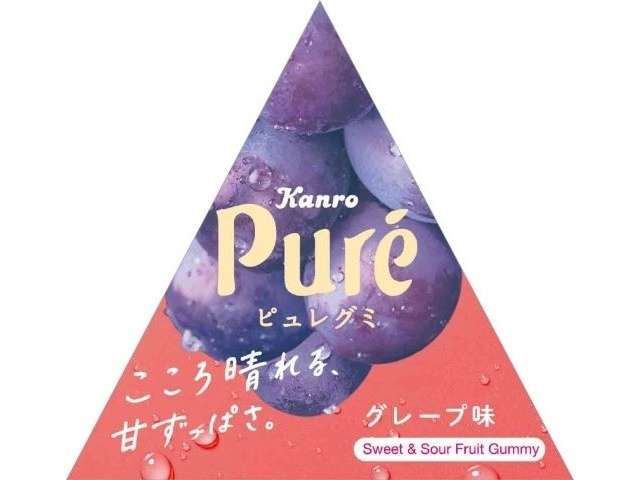 カンロ ピュレグミプチ三角グレー