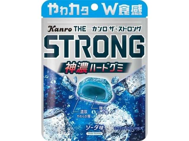 カンロ ザストロンググミソーダ