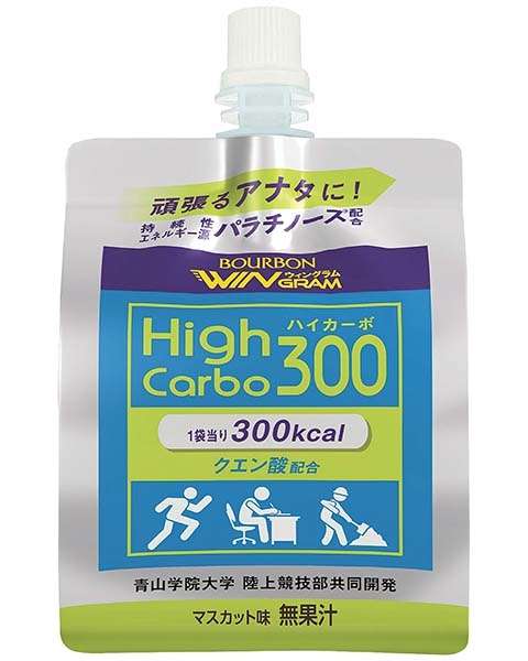 Bourbon High Carbo 300 Muscat Jelly Drink 180 g
