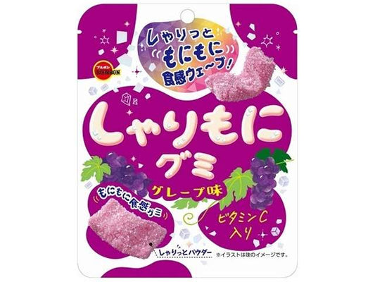 ブルボン　しゃりもにグミグレープ