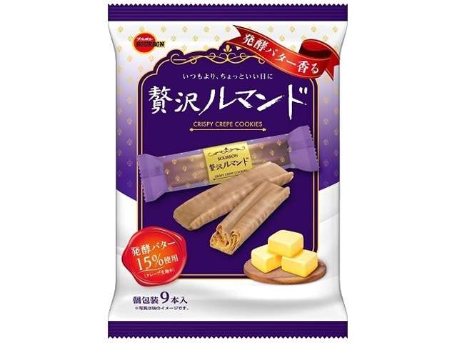 Bourbon Zeitaku Lumonde 9 pcs