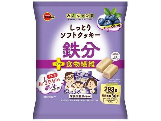 ブルボン　しっとりＳクッキー鉄分