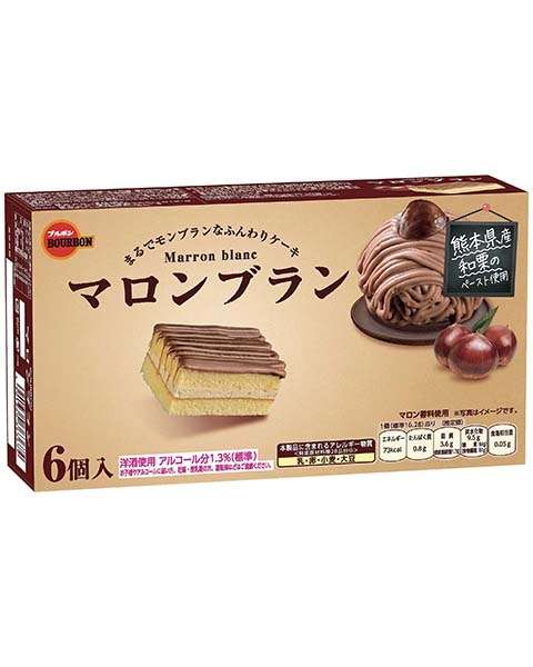 Bourbon Marronblanc 6 pcs