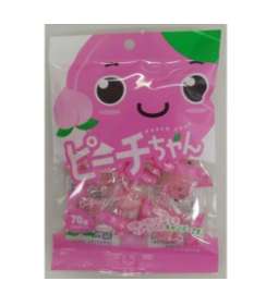 Kawaguchi Seika Peach-chan Peach Candy, 57g