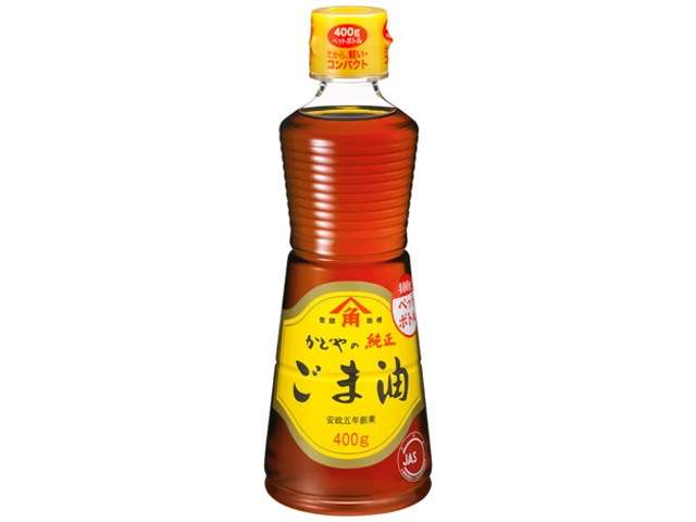 Kadoya Gold Label Pure Sesame Oil 400g PET Bottle