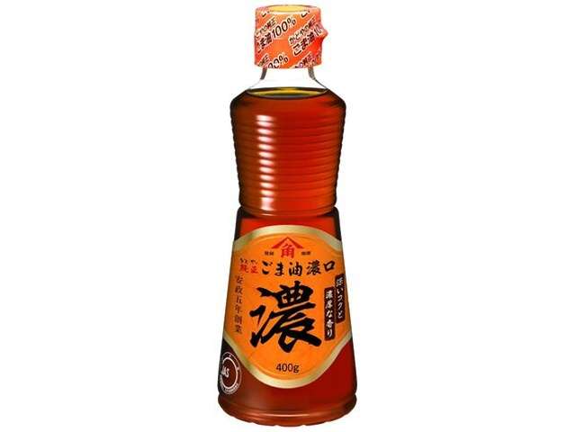Kadoya Dark-Roasted Pure Sesame Oil 400g PET Bottle