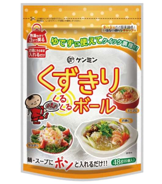 ケンミン　くずきりくるくるＢ６個