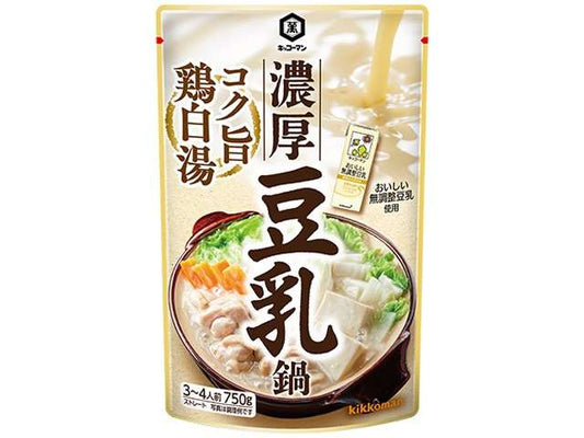 濃厚白だし豆乳鍋