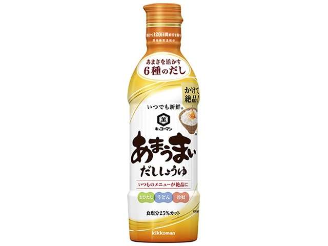 Kikkoman Always Fresh Sweet and Savory Dashi Soy Sauce 450ml