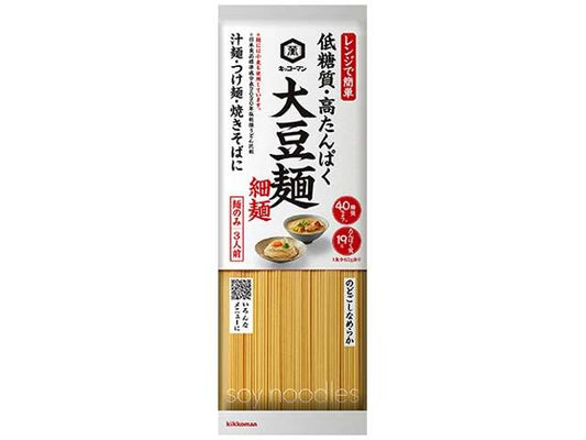 万 大豆麺細麺３食