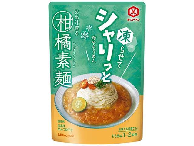 Kikkoman Slushy Chilled Somen Soup, Citrus Dashi Flavor 150g 　