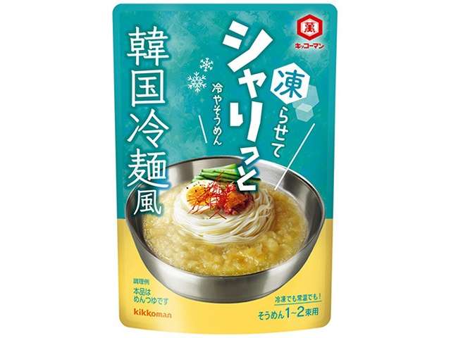 Kikkoman Slushy Chilled Somen Soup, Korean Naengmyeon Style 150g 　