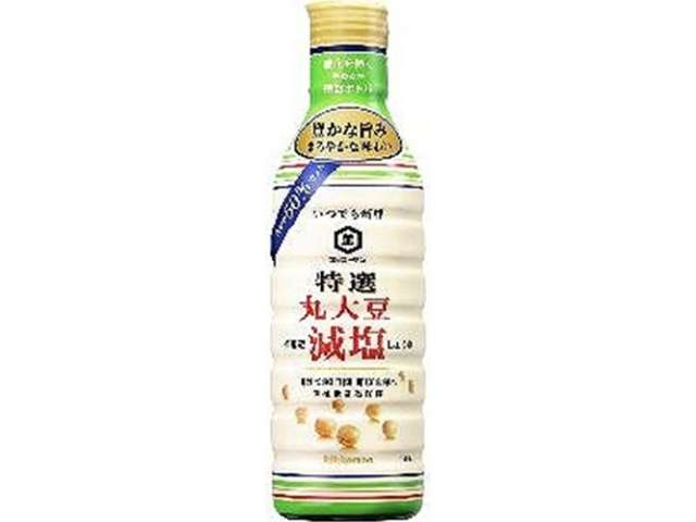 万 新鮮特選丸大豆減塩醤油