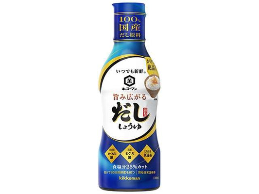 万 新鮮旨み広がるだししょうゆ