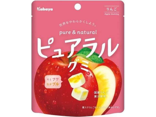 カバヤ ピュアラルグミりんご