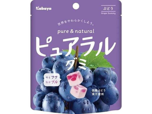 カバヤ ピュアラルグミぶどう