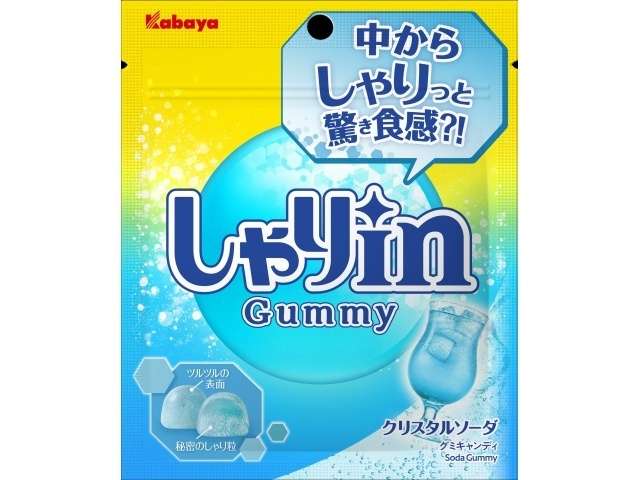 Kabaya Shari-in Gummy Soda Flavor 52g