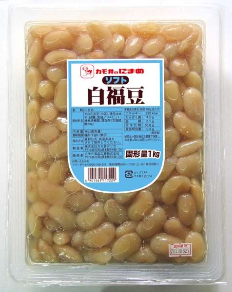 カモ井　ソフト白福豆カップ