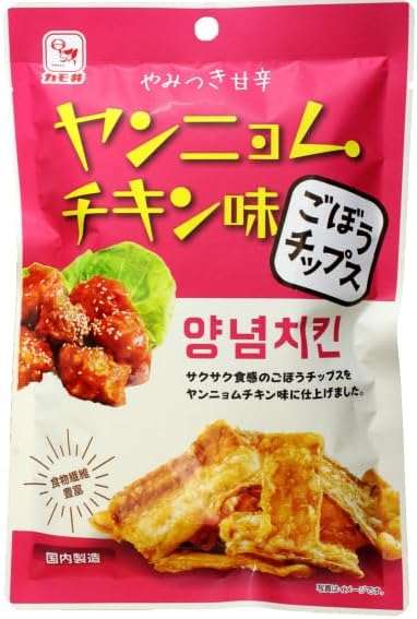 カモ井　ヤンニョムごぼうチップス