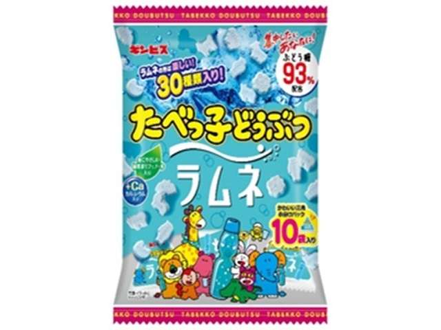 TABEKKO DOUBUTSU Ramune Candy 10-Pack 80g