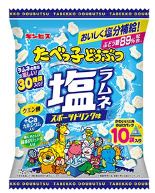 ギンビス　たべっ子塩ラムネスポＤ