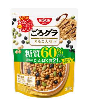 シスコ ごろグラ糖質６０オフ大豆