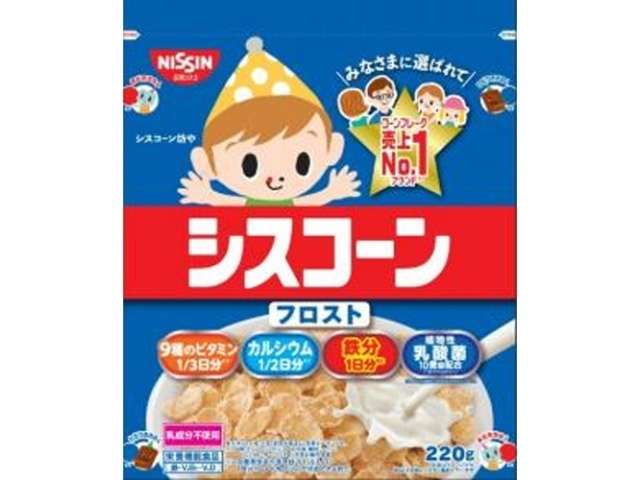 Nissin Cisco Ciscorn Frosted Corn Flakes 220g