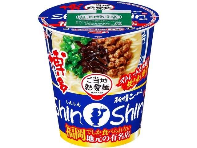 Sapporo Ichiban Gotochi Netsuai-men Hakata Junjo Ramen ShinShin Slow-Simmered Tonkotsu Ramen Tall Big 99g