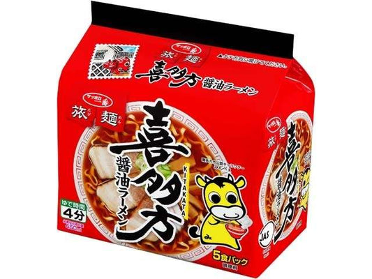 Sapporo Ichiban Tabimen Kitakata Soy Sauce Ramen 5-Pack 415g