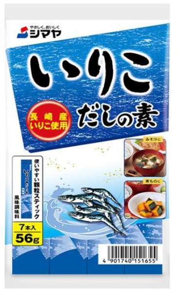 シマヤ　いりこだしの素増量