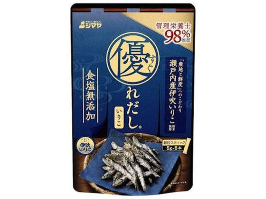 Shimaya Sugure Dashi Japanese-Style Niboshi Sardine 5 g × 8