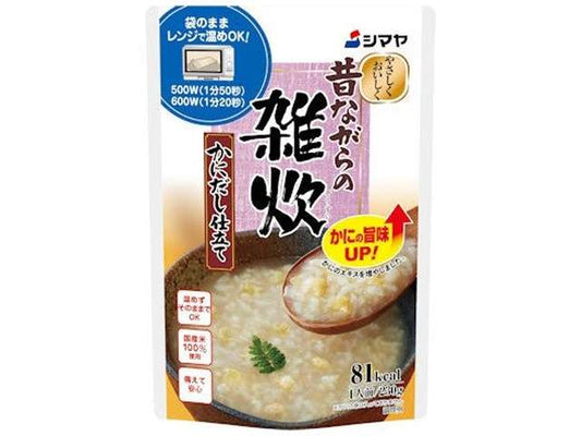 Shimaya Crab Dashi Rice Porridge 230 g