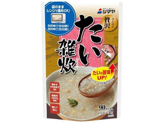 Shimaya Sea Bream Rice Porridge 250 g