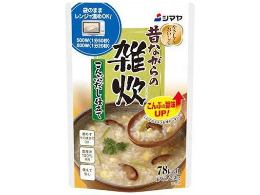 Shimaya Kelp Dashi Rice Porridge 230 g