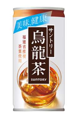 Suntory Oolong Tea 190g Can