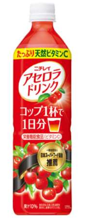Nichirei Acerola Drink 900ml PET Bottle