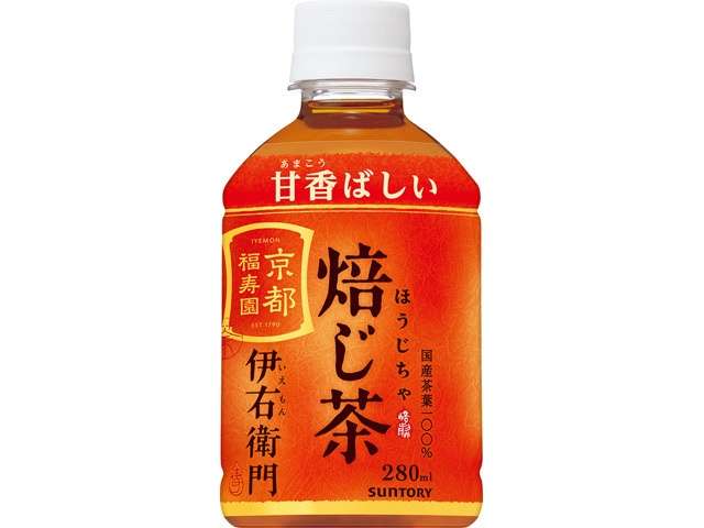 Iyemon Hojicha 280ml PET Bottle