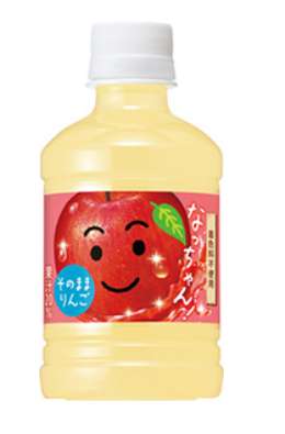 Natchan Apple 280ml PET Bottle