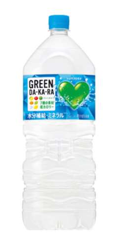GREEN DA・KA・RA 2L PET Bottle
