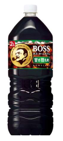 BOSS Home Café Less Sweet 2L PET Bottle